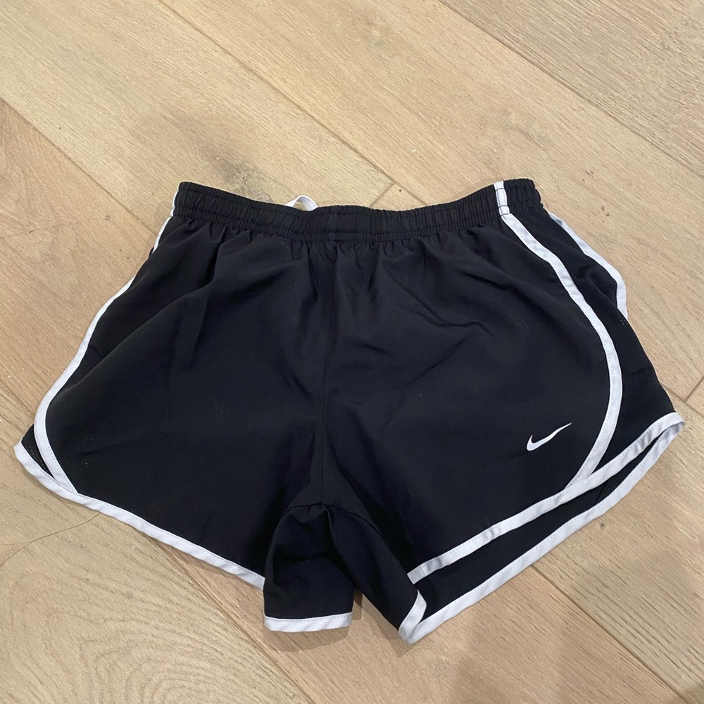 Nike black workout shorts